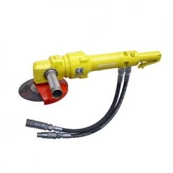 Underwater Hydraulic Angle Grinder, 1.3 HP, 3600 RPM, Lever throttle, grinding wheels up to 7"