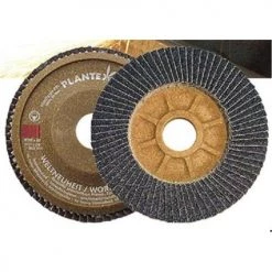 CS Unitec PLANTEX 4-1/2" Compound Flap Wheels 60 Grit (10 PACK) 93526