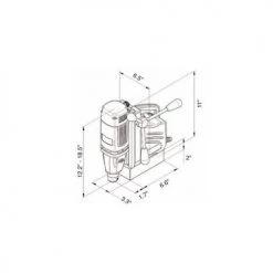 CS Unitec 1-1/4" Magnetic Drill Single Speed MABasic 200 5 CS Unitec 1-1/4" Magnetic Drill Single Speed MABasic 200 -CS Unitec Shop 9422 2 l3gt1ir8eg1venna