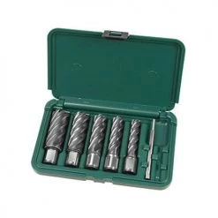 CS Unitec 5pc 3/4 Shank 1" Annular Cutter Kit 6-1-001