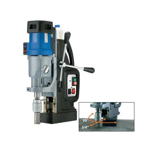 CS Unitec 4" Magnetic Drill Reversible Variable Speed Swivel MAB 845 1 CS Unitec 4" Magnetic Drill Reversible Variable Speed Swivel MAB 845